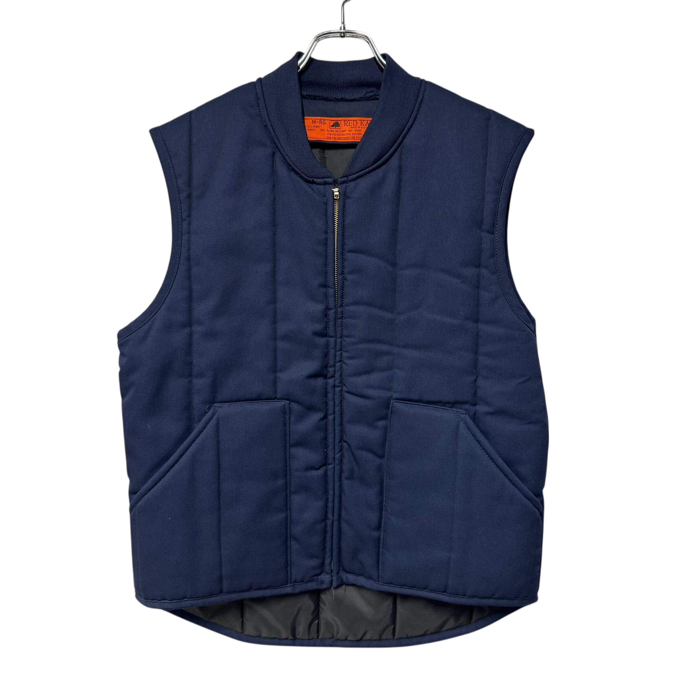 90s 00s USA RED KAP レッドキャップ 中綿 ワークベスト メンズL 