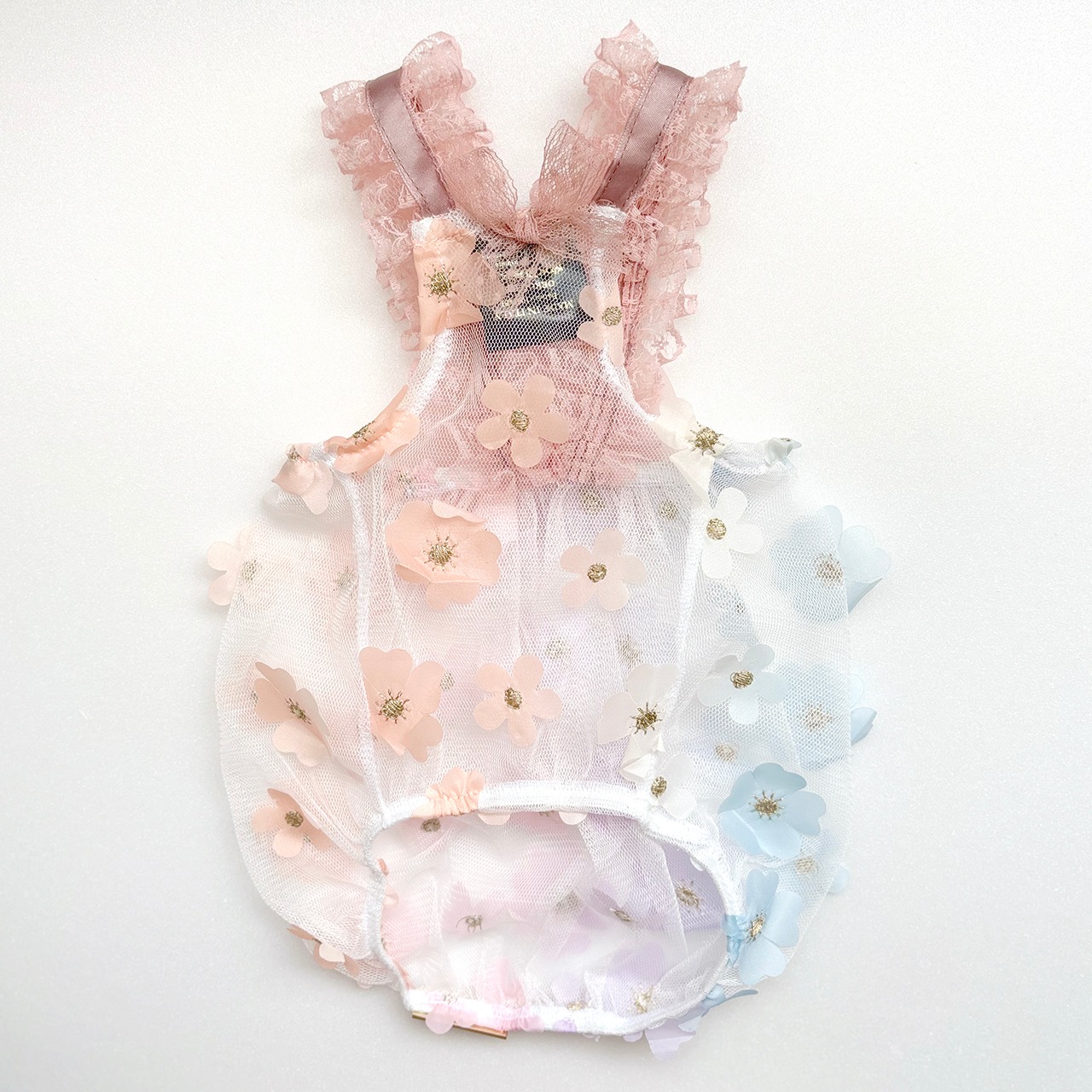 【TEO I'm COOL】FLOWER LINGERIE dress