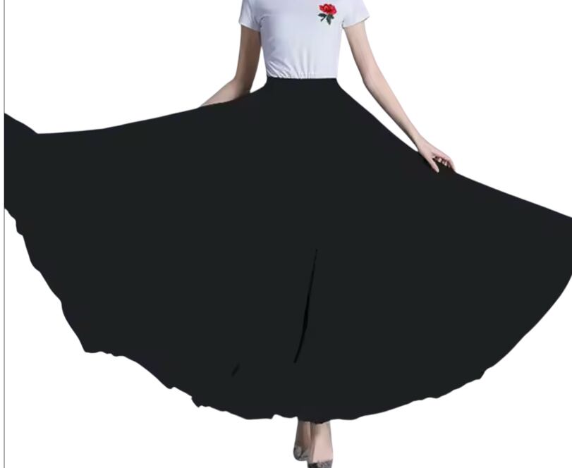 スタイリッシュ 二重 シフォン 720° 25ヤード フレアロングスカート ベリ スタイリッシュ 二重 シフォン 720° 25ヤード フレアロングスカート