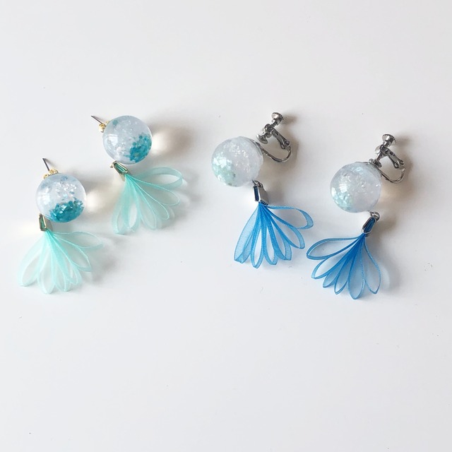 リボンピアス / イヤリング｜画像1