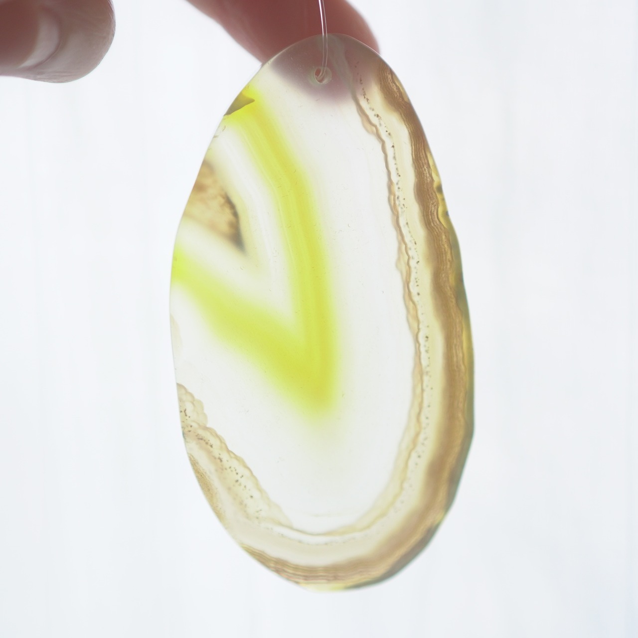 Marigold 02 - アゲートヒーリングチャイム / Agate Sun Catcher Wind Chime 375