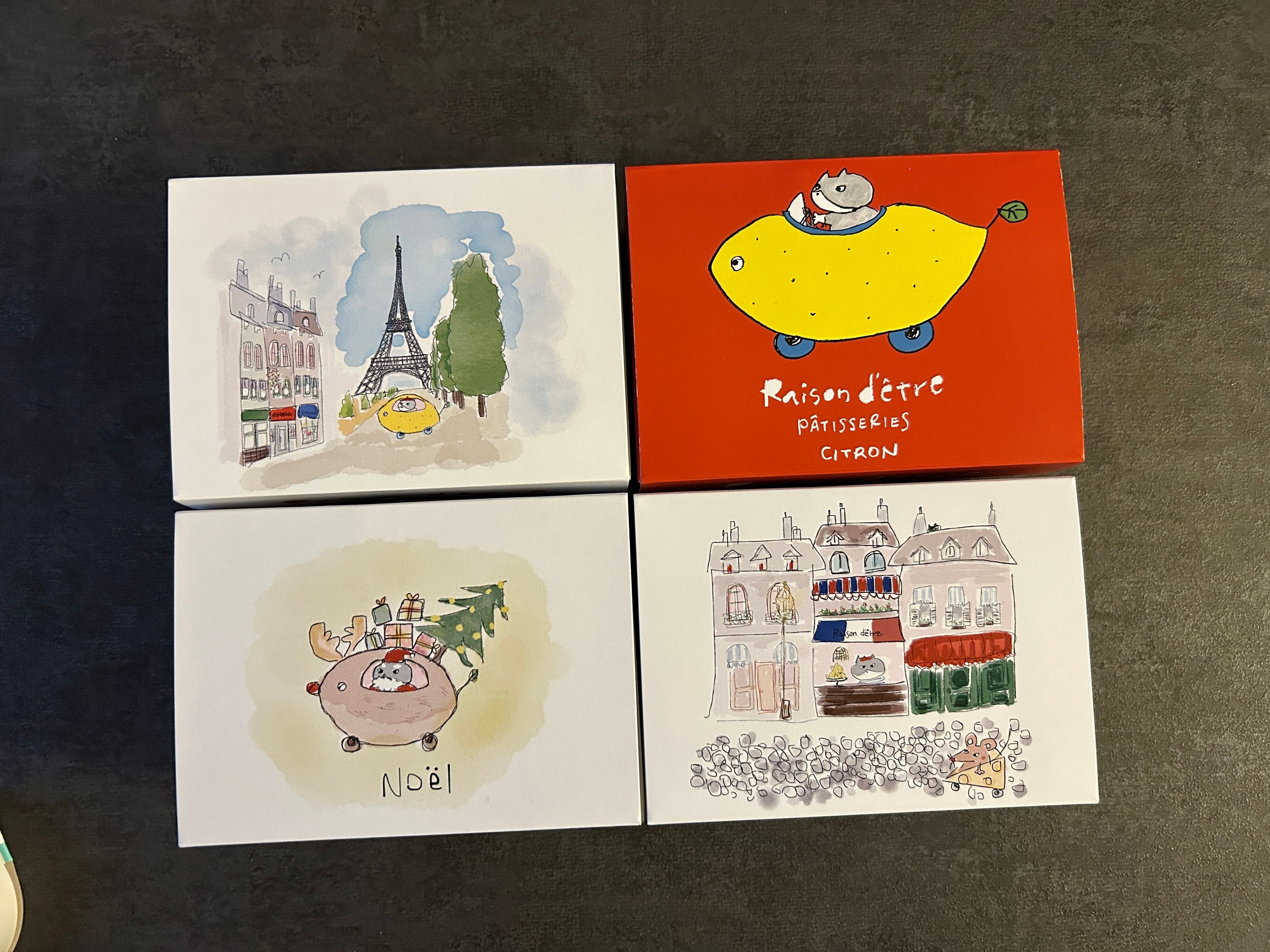 Lemon cake 4P Box - レモンケーキ4P BOX | レゾンデートル広島