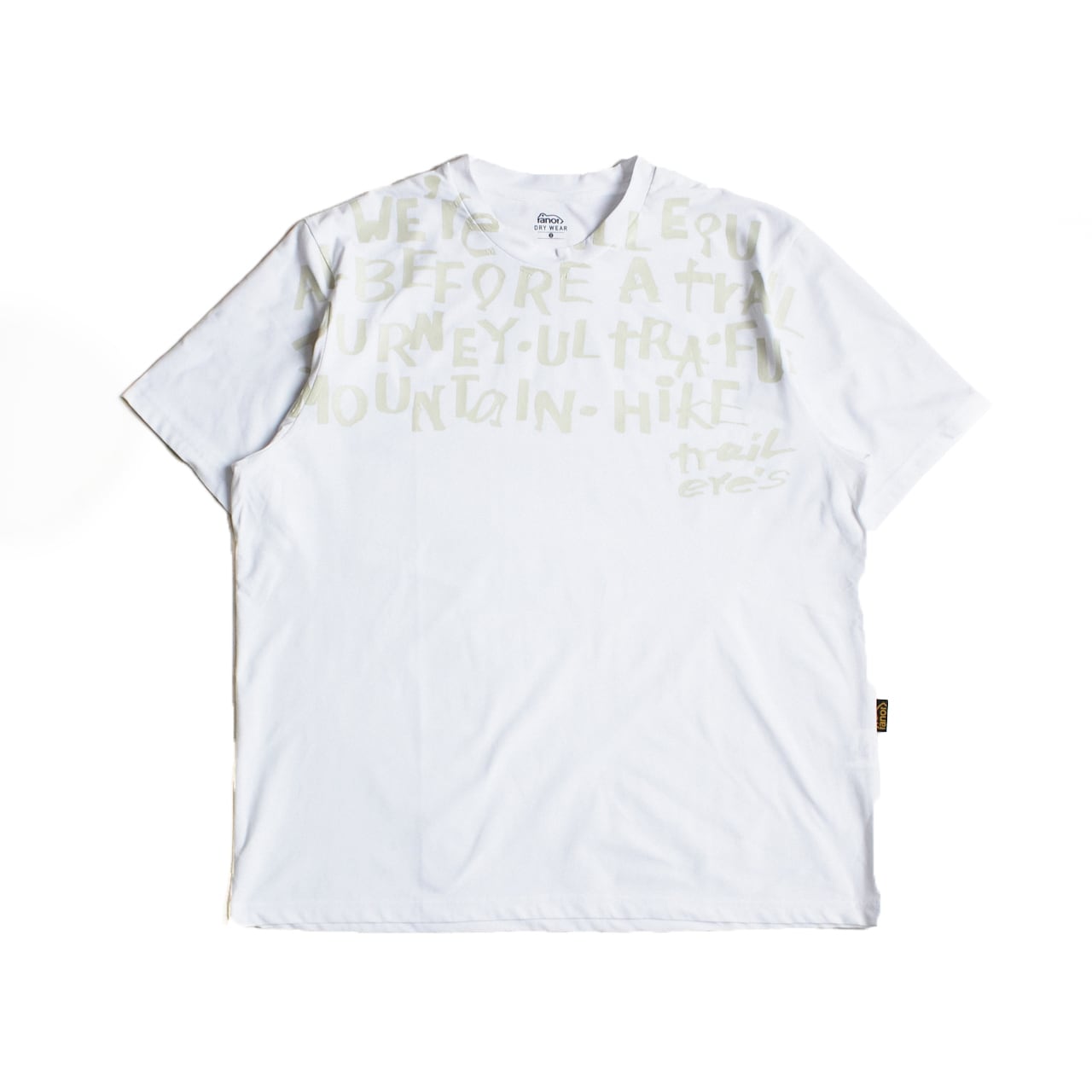 ranor(ラナー)BIG HANDLOGO T -WHITE メンズレディースTシャツ