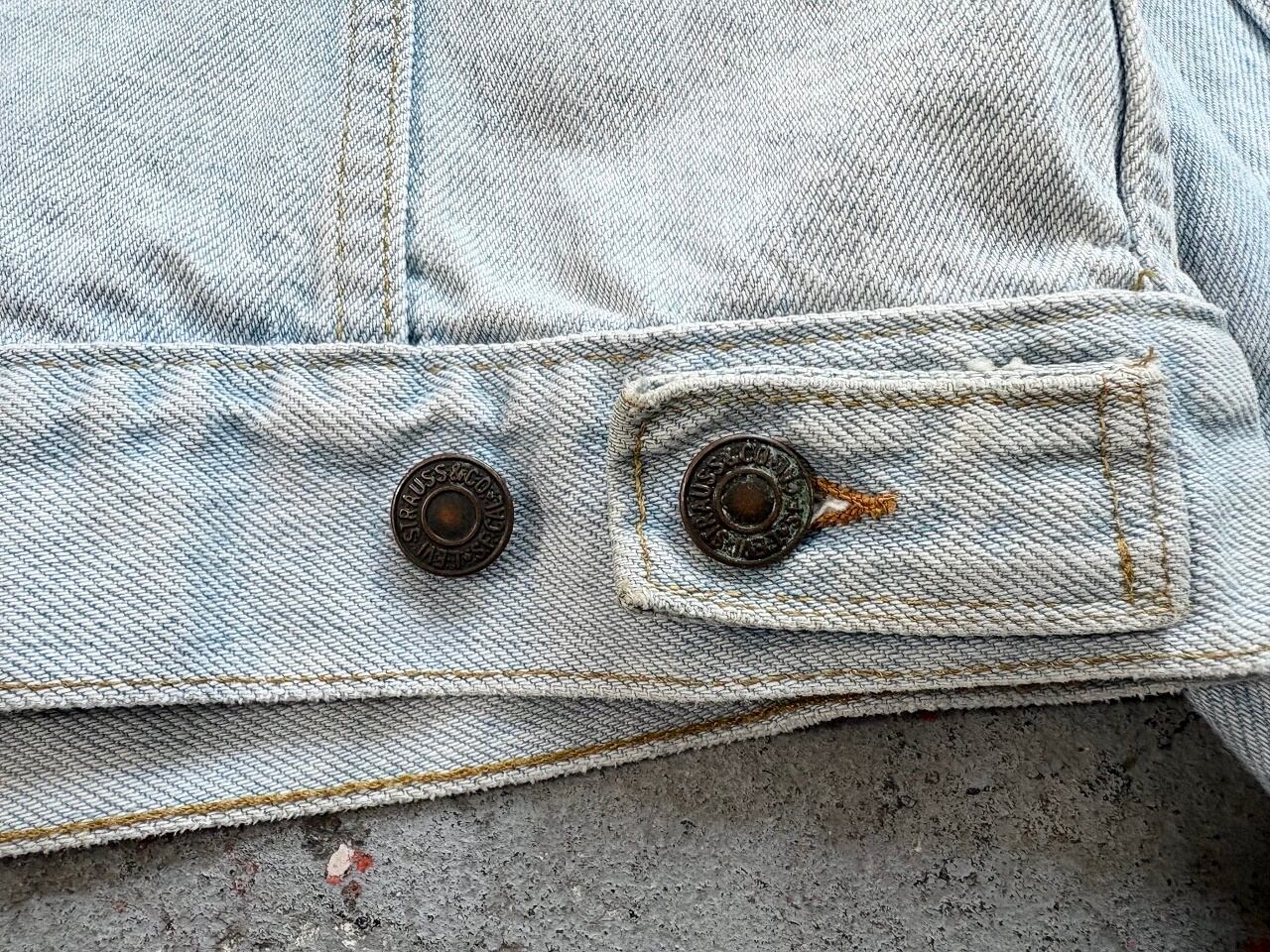 Levi's Authorized Vintage denim jacket MADE IN USA | AFTER DARK