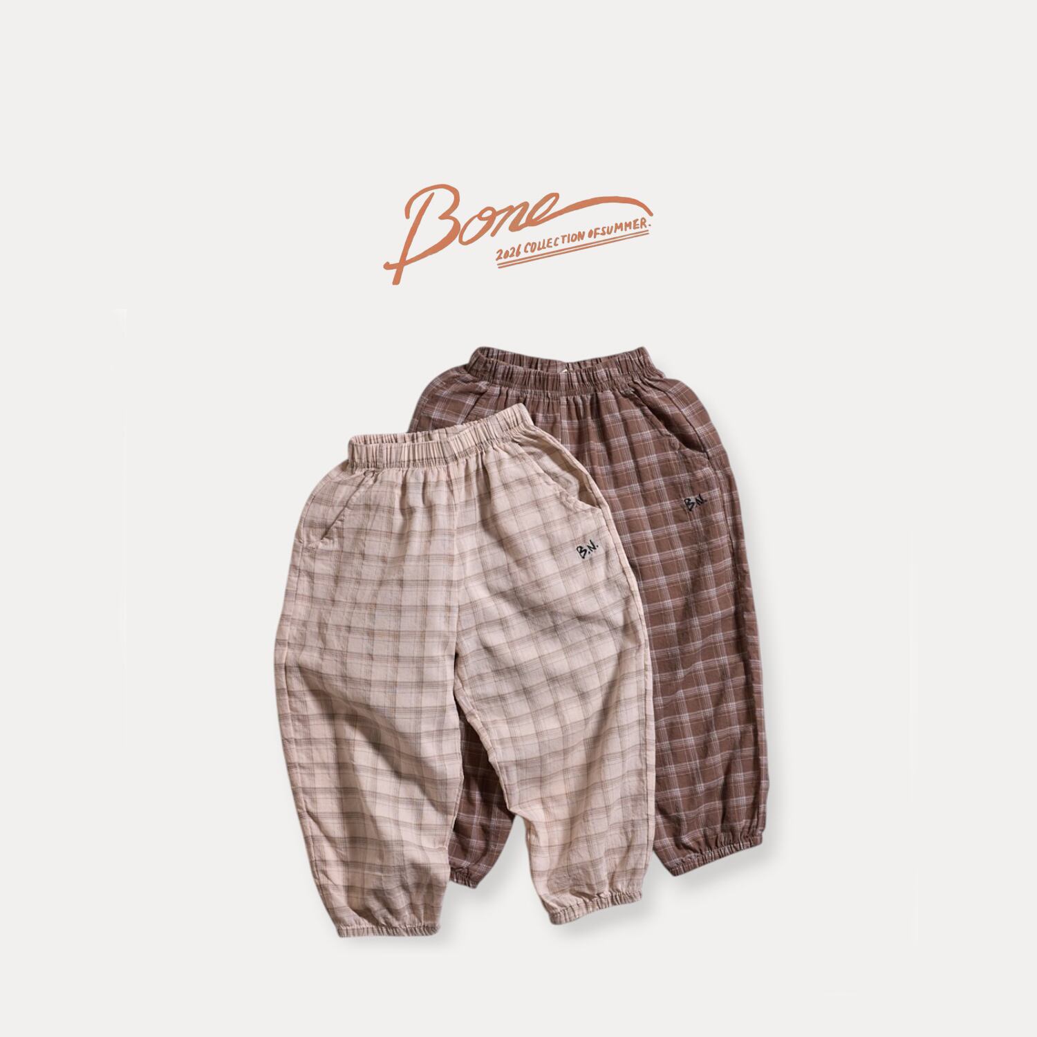 retro check pants【BONEOUNE】※7月中旬〜下旬発送予定