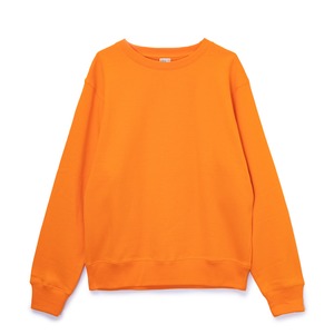 15oz Garment Dye Crew Neck Sweat <Orange>