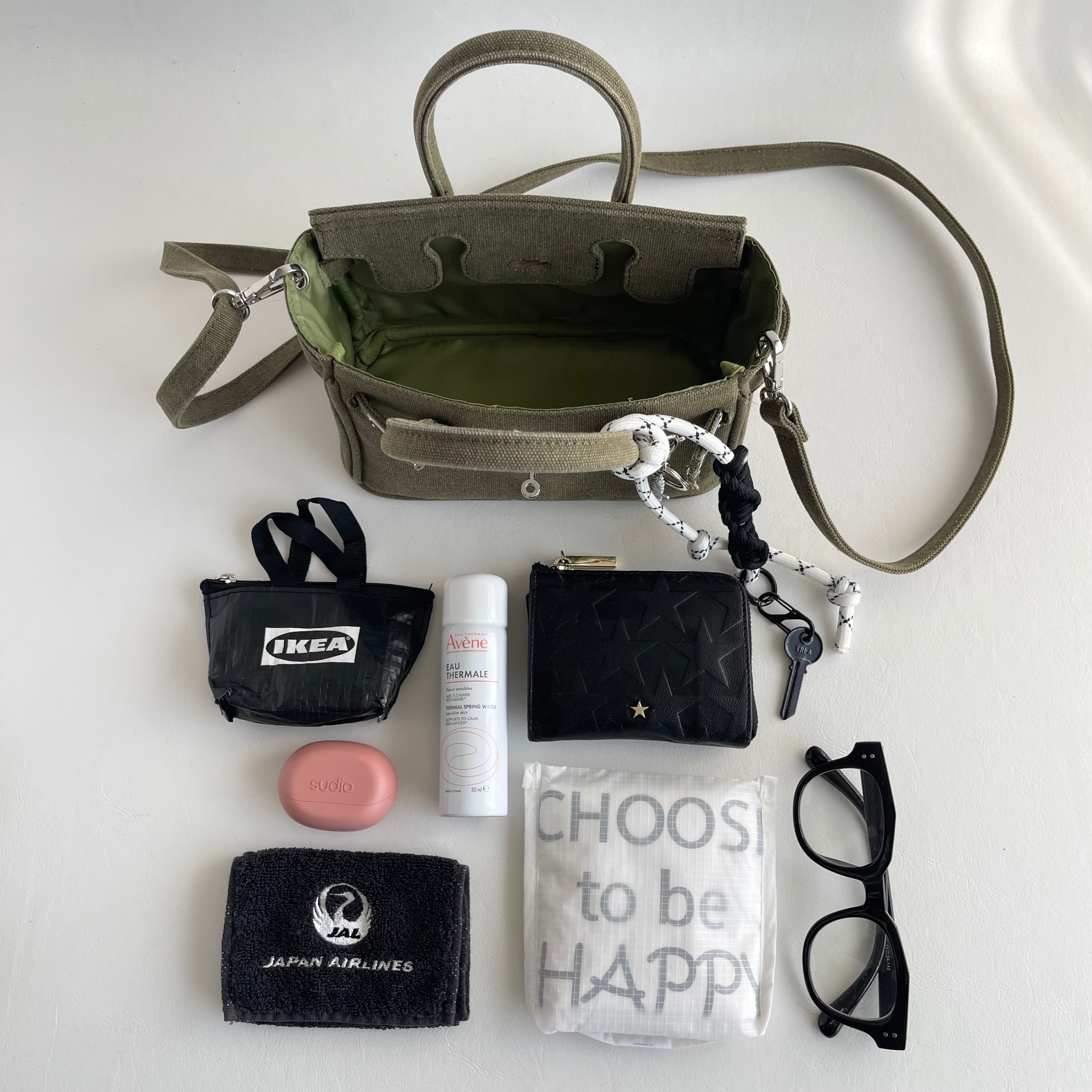 KANAGU army mini BAG / カラーが選べる&マルシェバッグ付 | meong blue