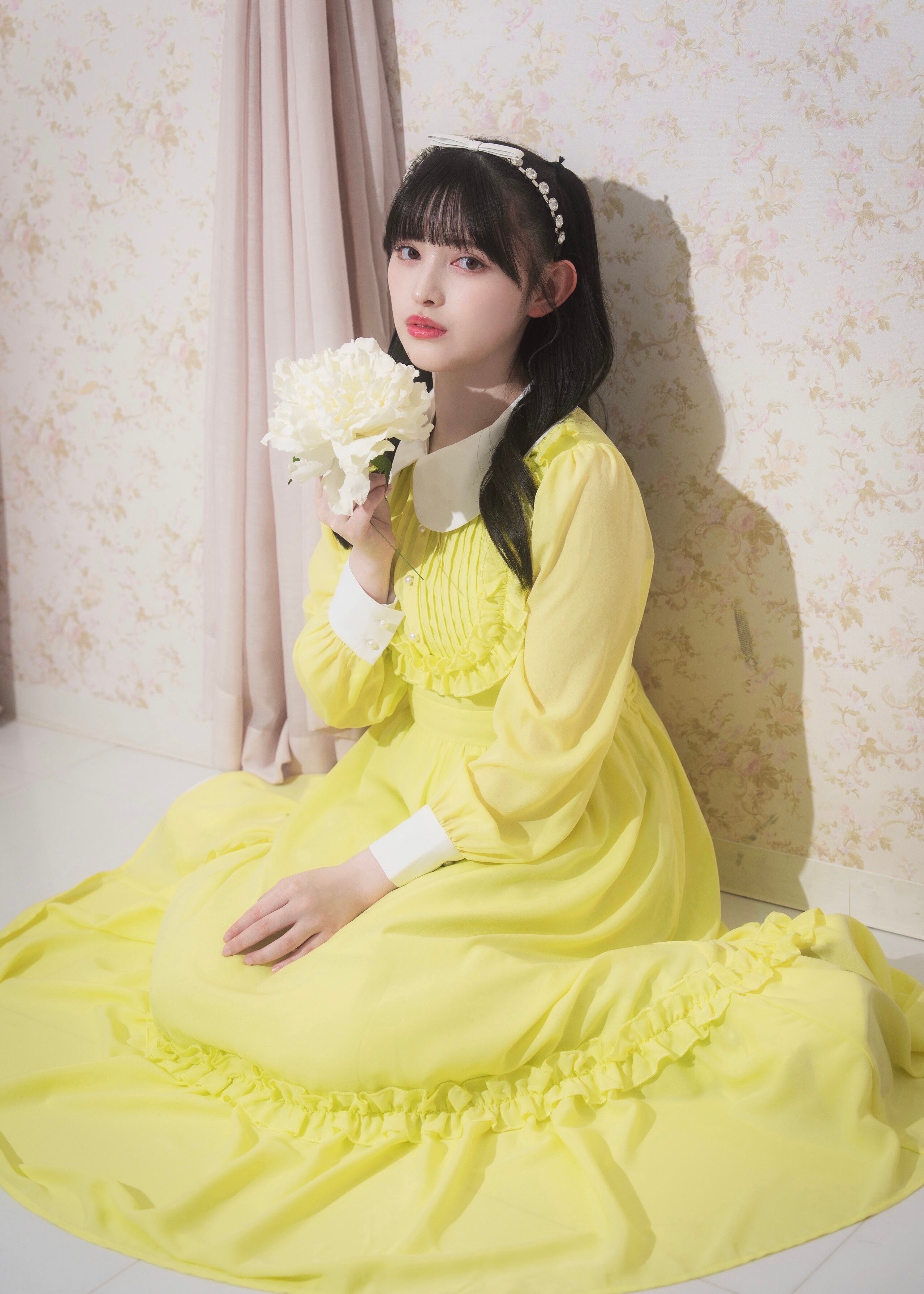 ハンドメイド ソランちゃん 服 水色のワンピースとメイモリスの 