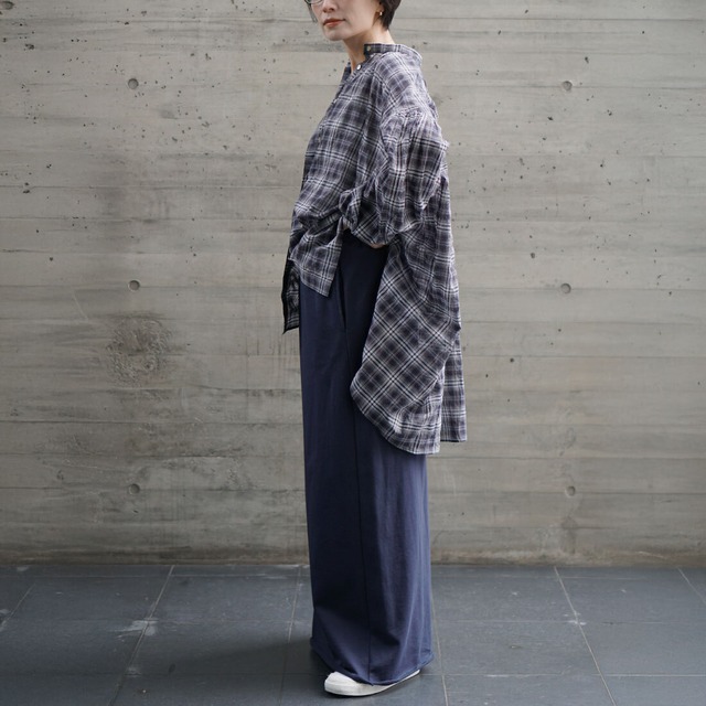 シアーチェックシャツ TS610065 ーーサイズ画像なし