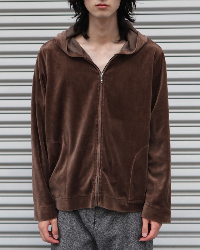 Herringbone double long coat