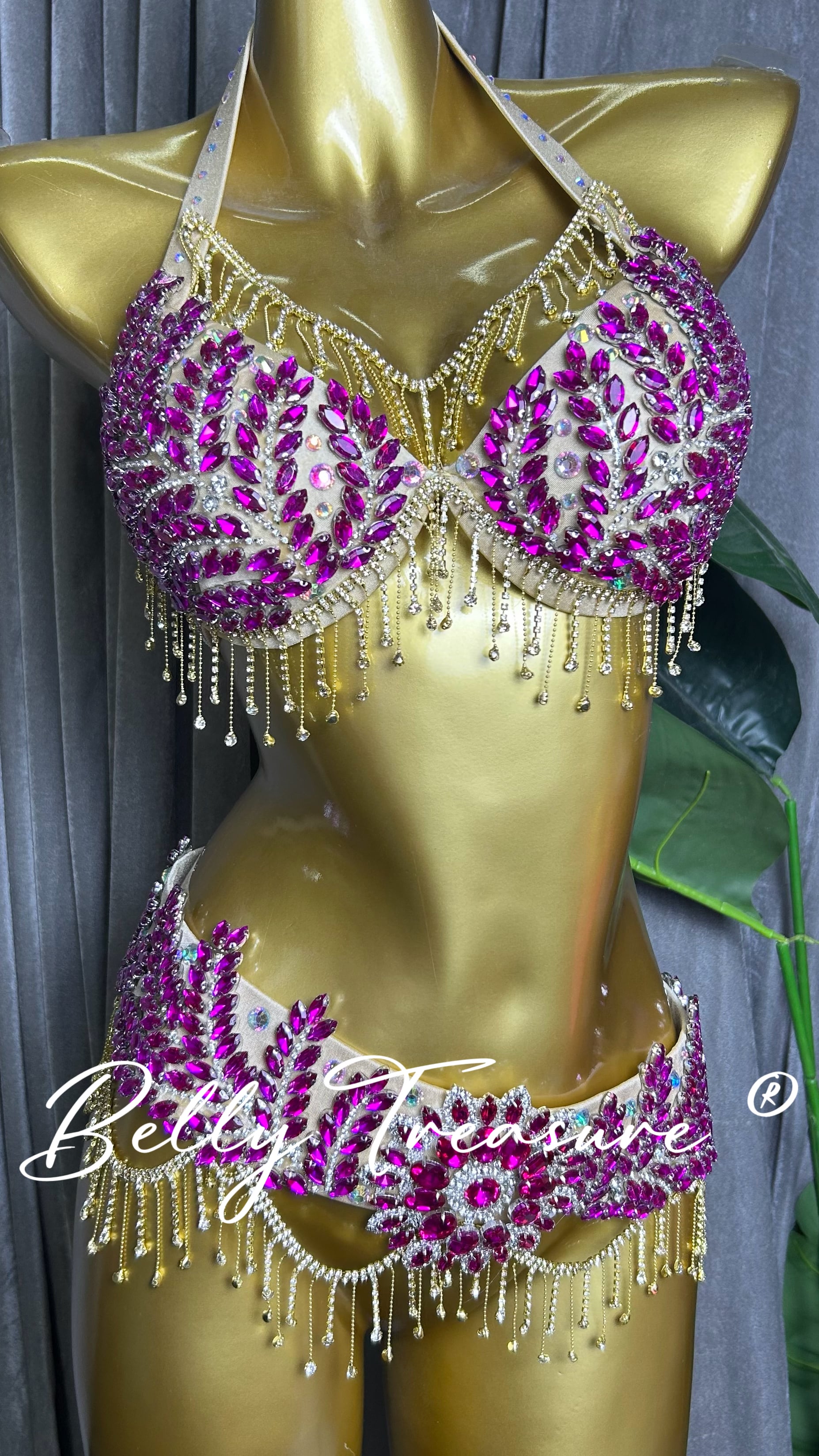 ベリーダンス オーダーメイド衣装 YM 007 202512 | Belly Treasure®︎