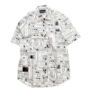 THE HUNDREDS / GEO SS WOVEN / WHITE