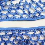 フラメンコ 衣装 シージョ ピキージョ フレコ フリンジ 編み込み 青 ダンス 発表会 パーティ 小物 小道具 装飾 飾り ブルー系 フレコ揺れ おしゃれ ワンポイント コスチューム ステージ衣装 ダンスイベント 演出 小道具用 フリンジ付き フラメンコダンス 編み イベント用 衣装アクセサリー