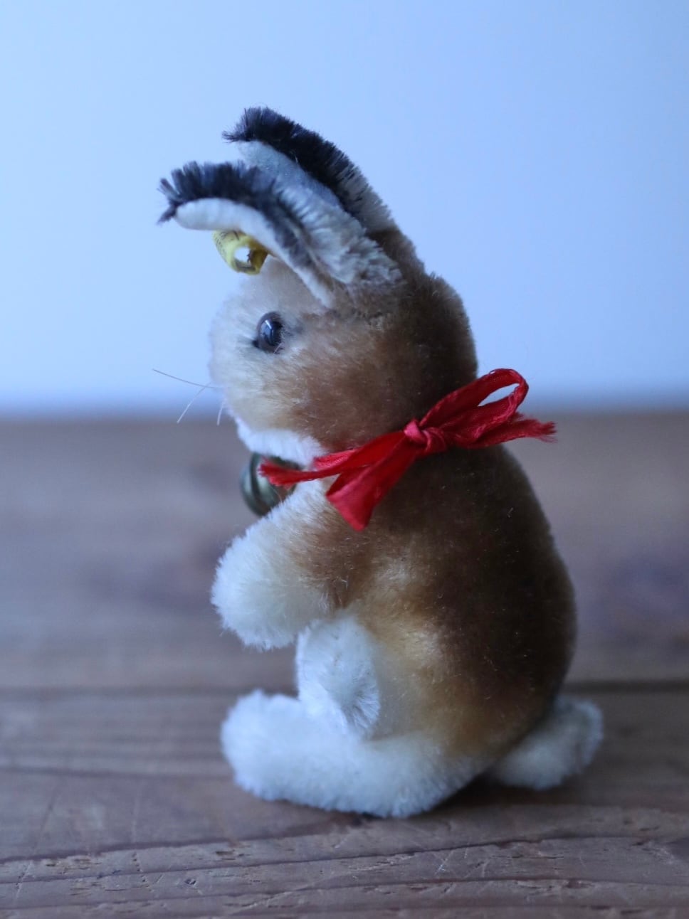 ヴィンテージ シュタイフうさぎ Steiff Manni 10㎝ ① | ぷちアンティーク