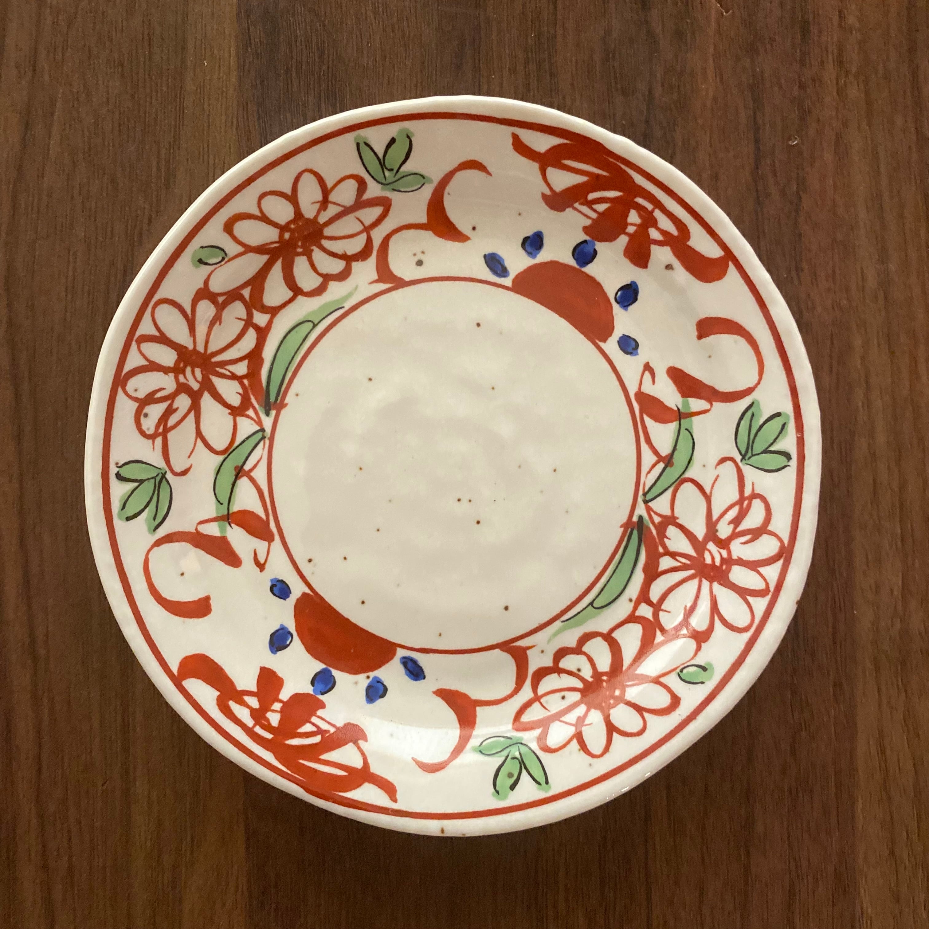 作家もの　陶器　赤絵 金彩　三足豆鉢　2個セット 豆皿セット【赤絵異彩2】 | 豆皿専科