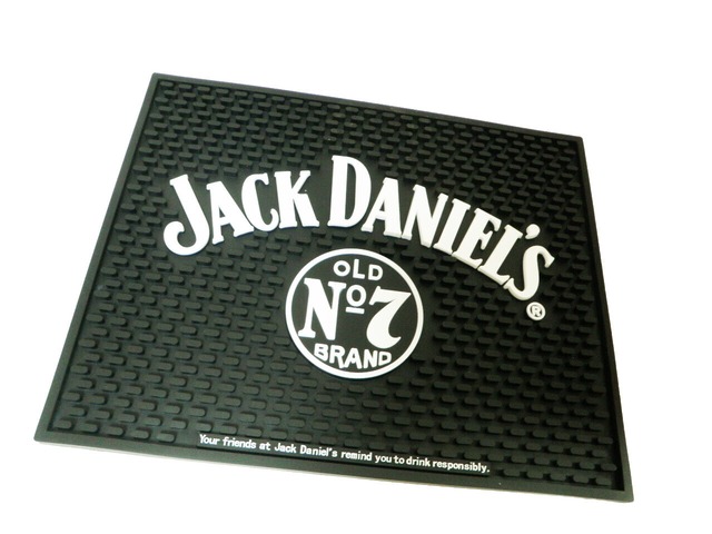 バーマット　JACK DANIEL'S(ジャックダニエル)スクエア