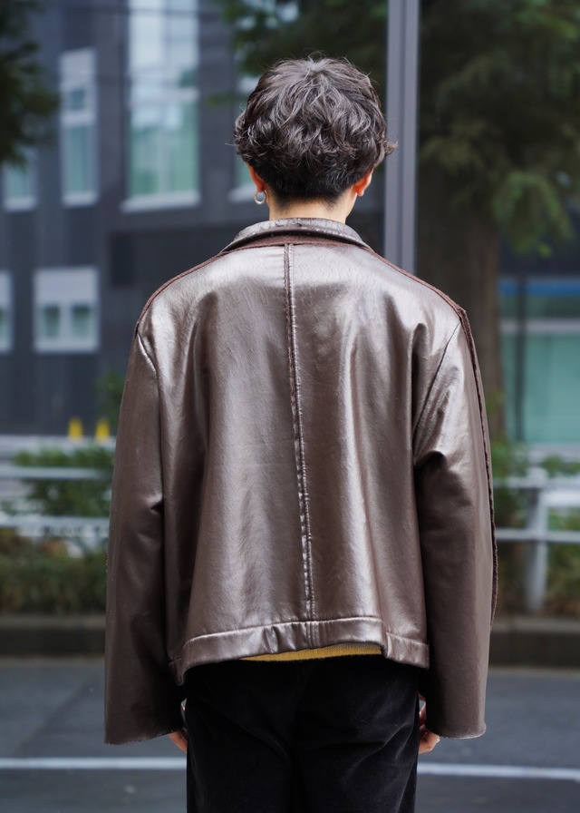 Y's 95AW coating reversible bore blouson