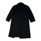 藤井毛織 FUJII KEORI カシミヤ cashmere ステンカラー カシミヤ コート M~L程度 /ブラック/メンズ