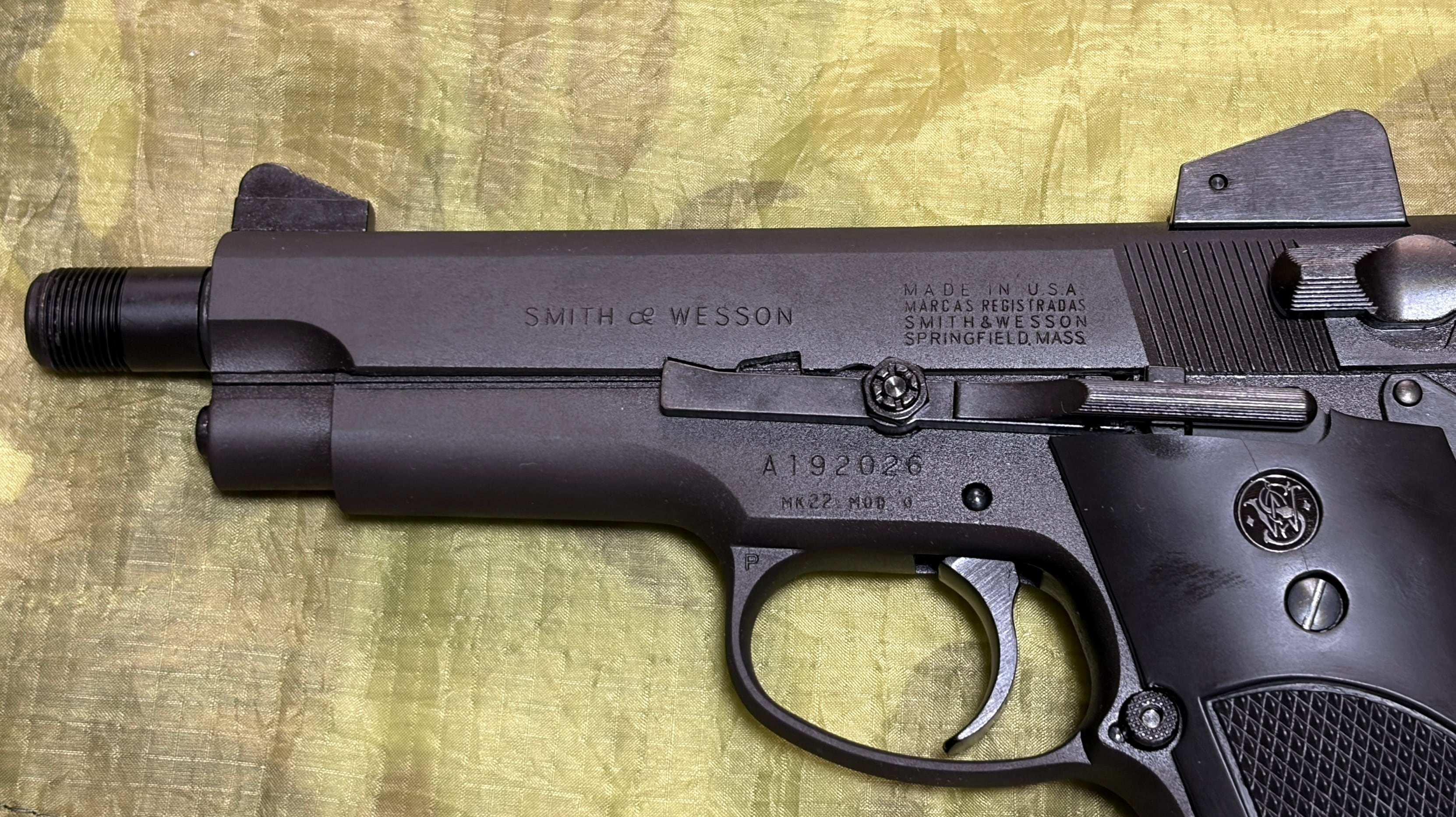 新製品！送料無料】マルシン工業 S&W MK22 ハッシュパピー モデルガン