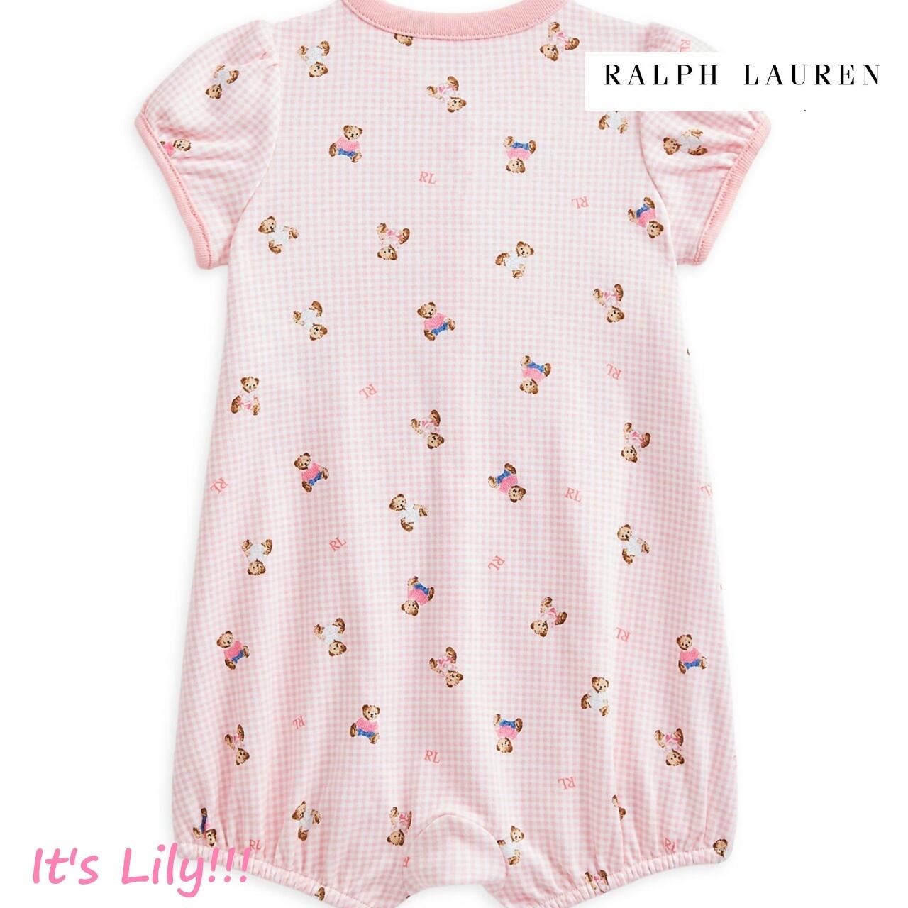 60/70cm】ベビー（女の子）ベア ロンパース POLO RALPH LAUREN | It