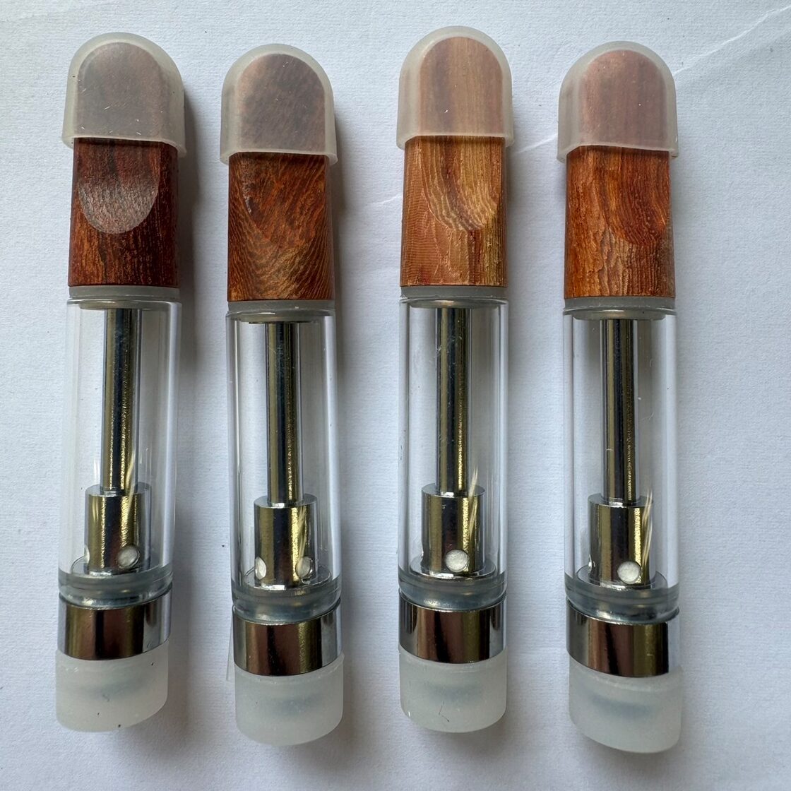 100本】CBD アトマイザー / カートリッジ【 0.8ml 】ゴールド（CBD 510 
