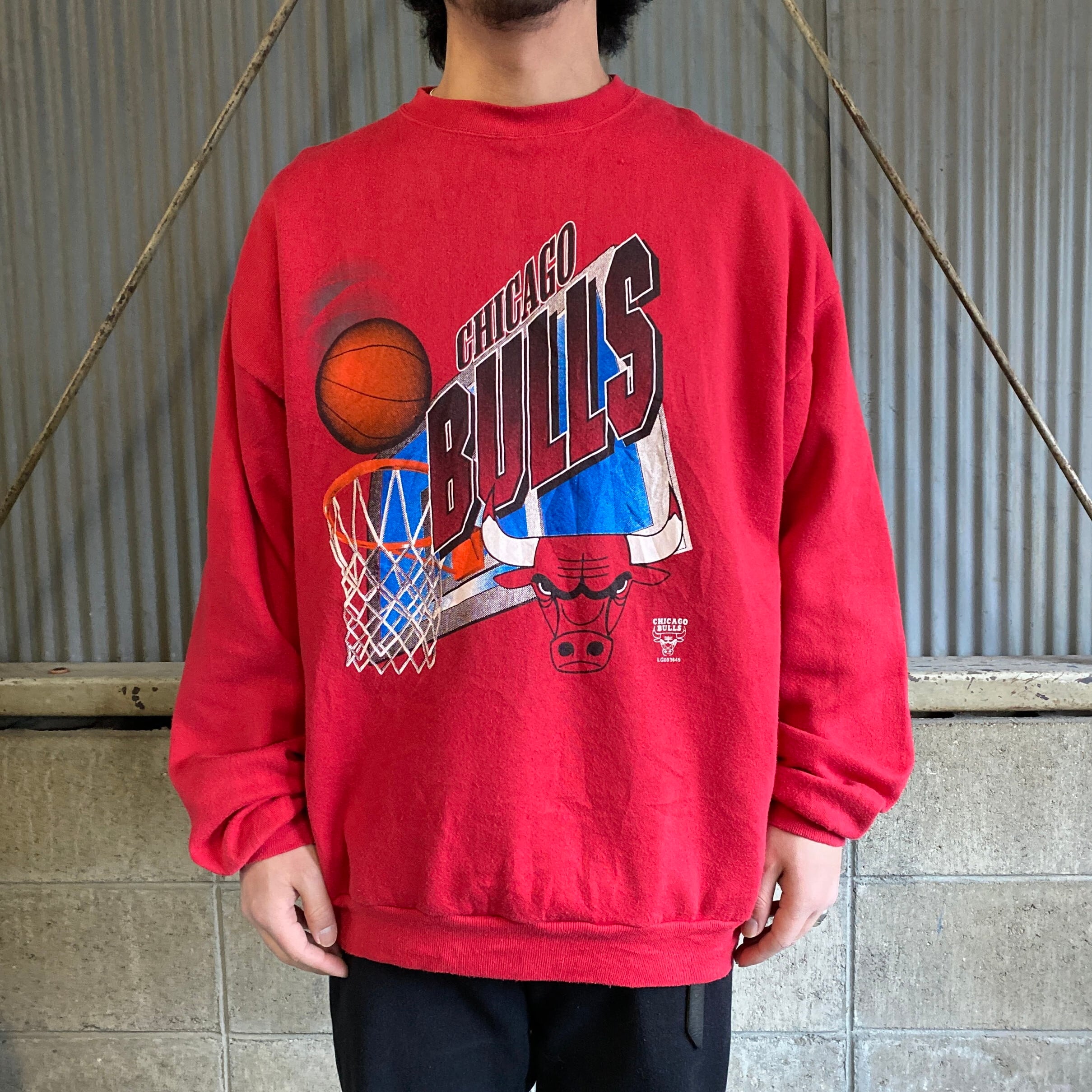 90s CHICAGO BULLS Tシャツ　　NBA ストリート