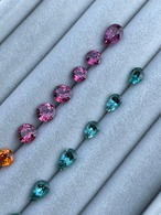 ラグーントルマリン ペアシェイプ 6.5x4.5mm, 0.51ct, ナミビア産