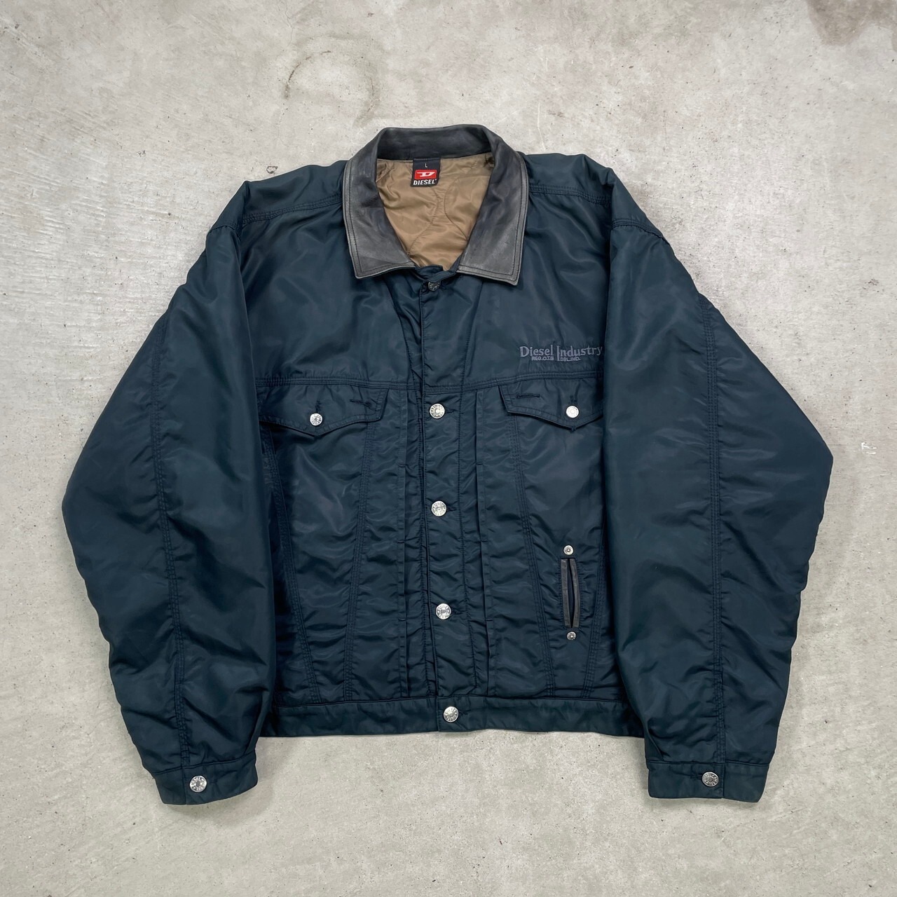 90年代 イタリア製 DIESEL ディーゼル ナイロントラッカージャケット 