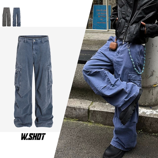 VINTAGE ストリート マルチポケット カーゴパンツ P468 VINTAGE ストリート マルチポケット カーゴパンツ P468