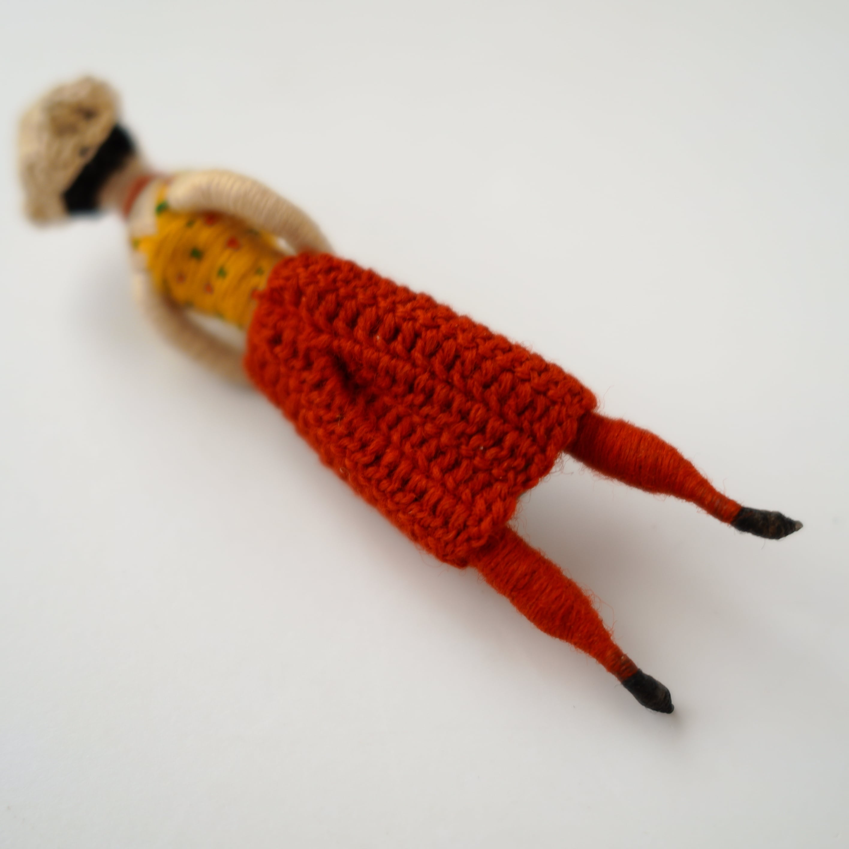 Handmade Swedish Folk Costume Dolls, Pair | troldhaugen antiques