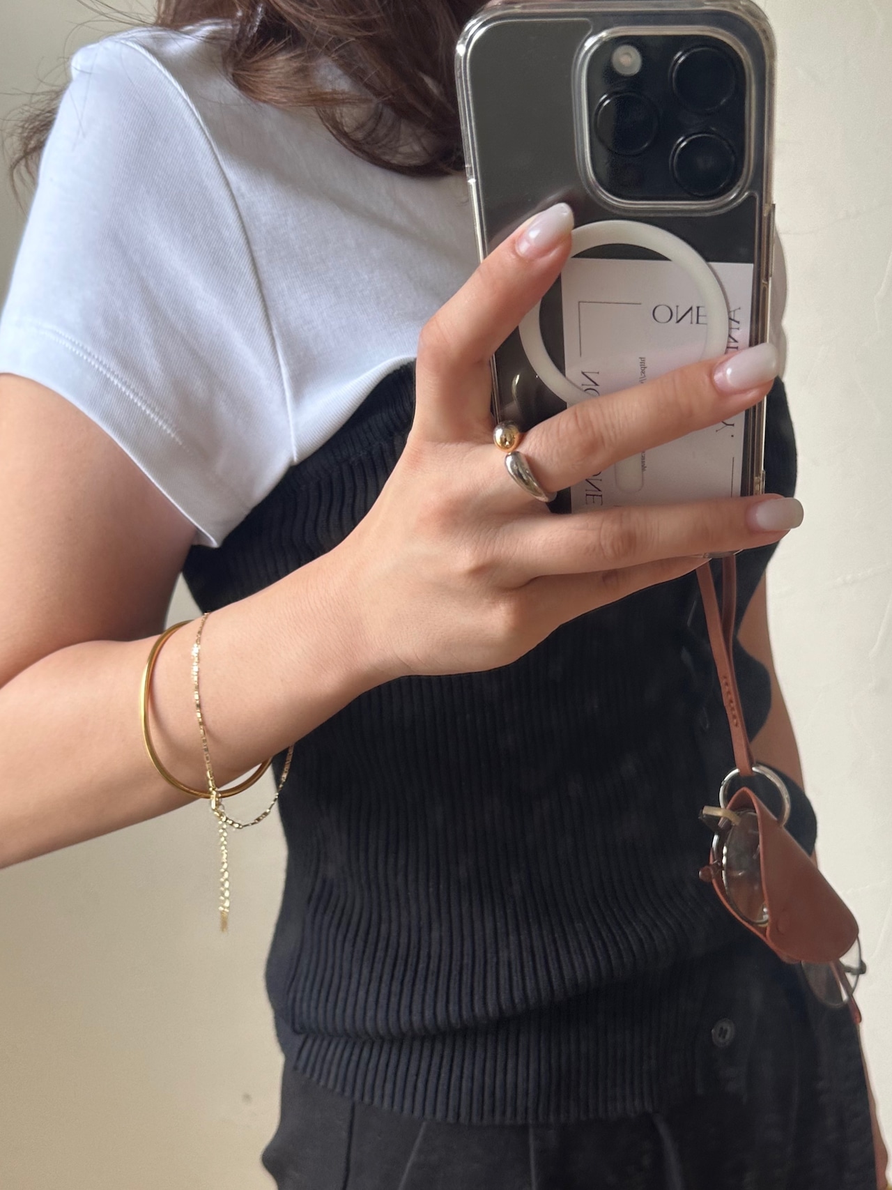 S925 ペダルチェーンブレスレット