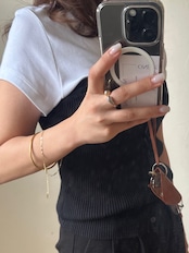 S925 ペダルチェーンブレスレット
