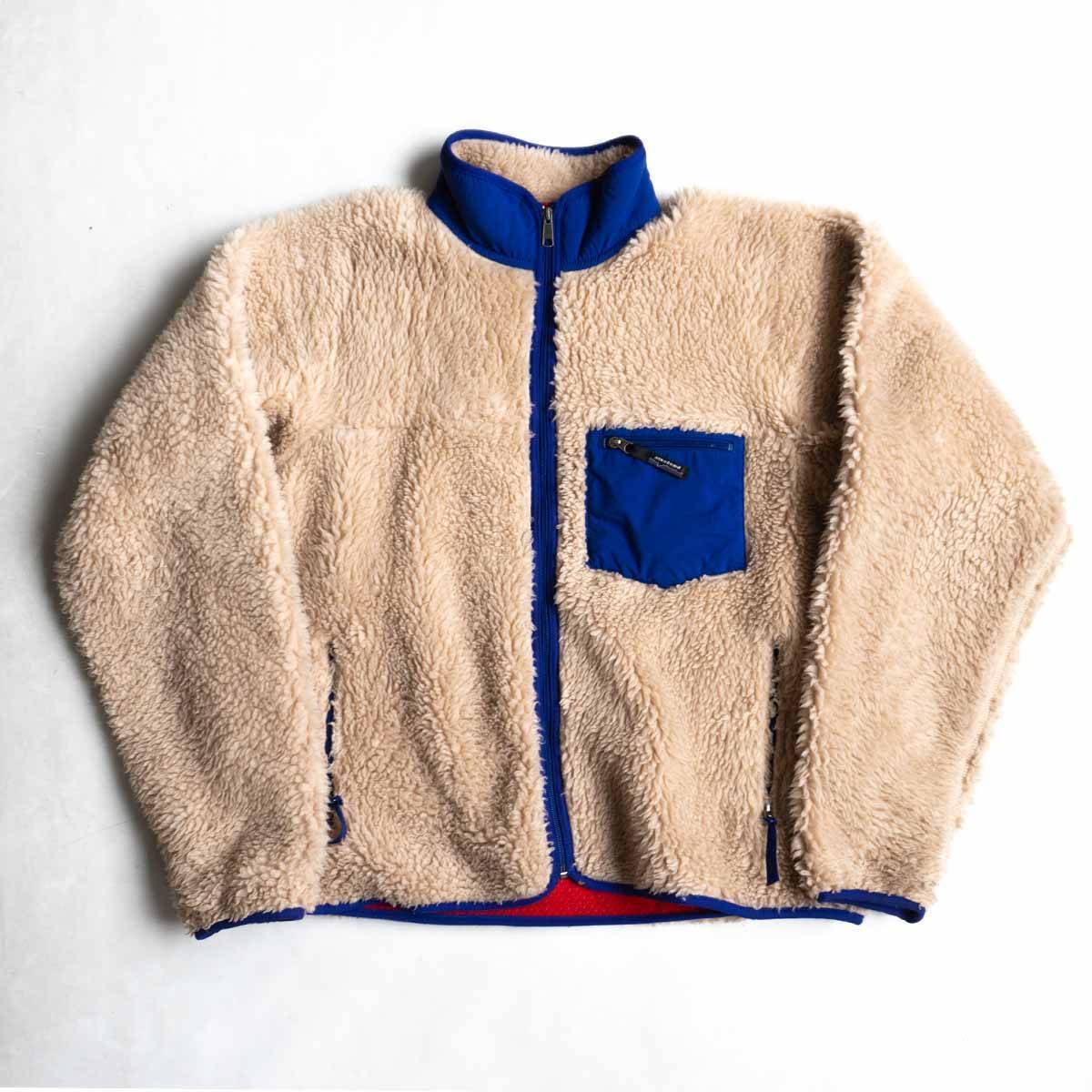 patagonia 1992年 マトリックス・フリース・フーデッド・プルオーバー 
