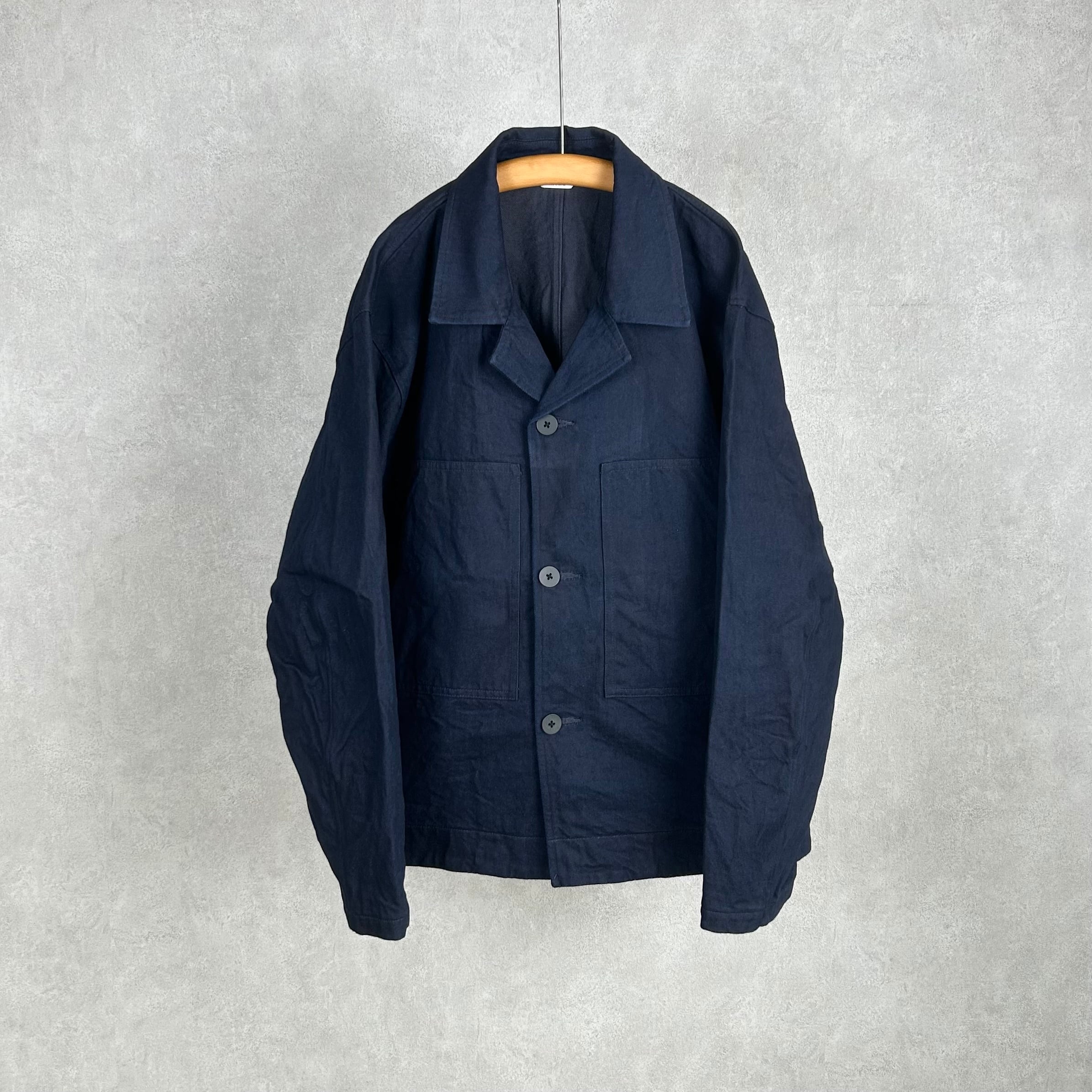 STILL BY HAND ネイビー ジャケット 48 26SS》【STILL BY HAND】11.5oz DENIM JACKET スティルバイハンド