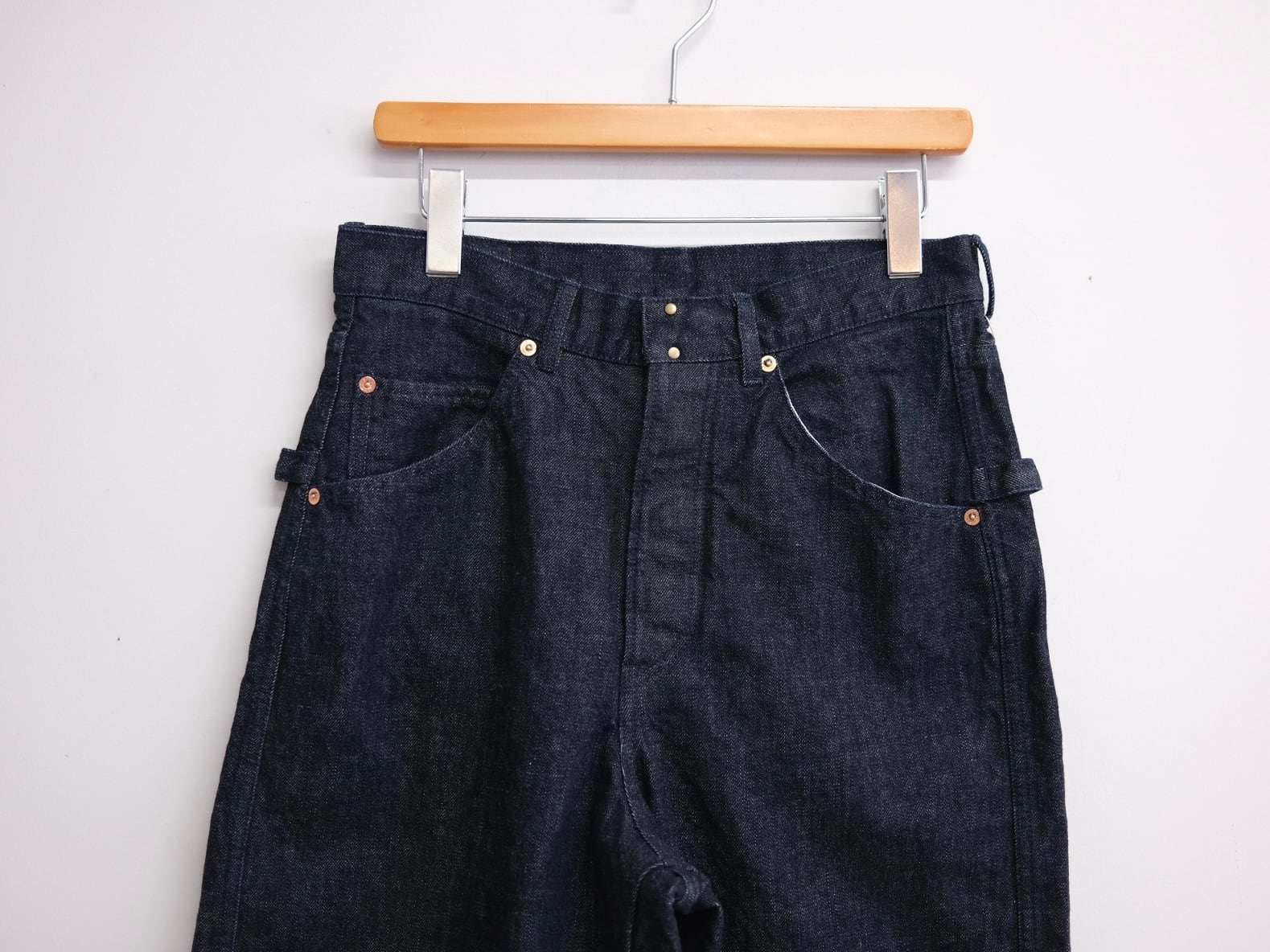 O-(オー/レイチョウルイラボ) “COMFORT PAINTER INDIGO RINSE” | Lapel