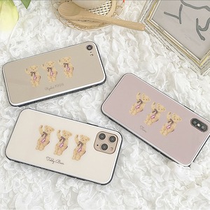 【ネーム入り】Hello  Bear【強化ガラスケース】K13