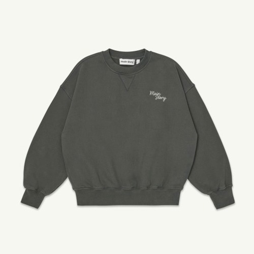 《main story 2026AW》Crew Sweatshirt / Peat