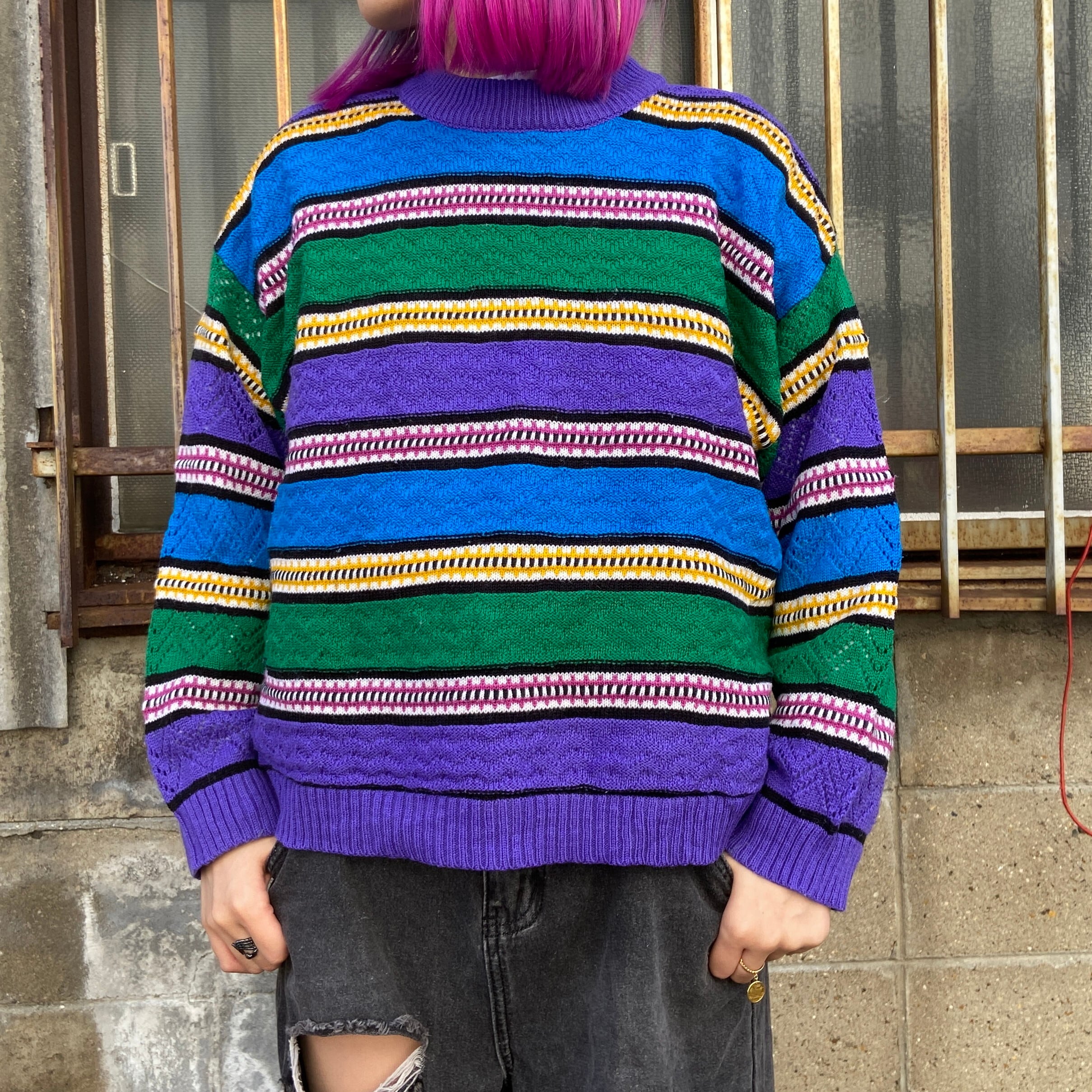 vintage knit 90s 80s