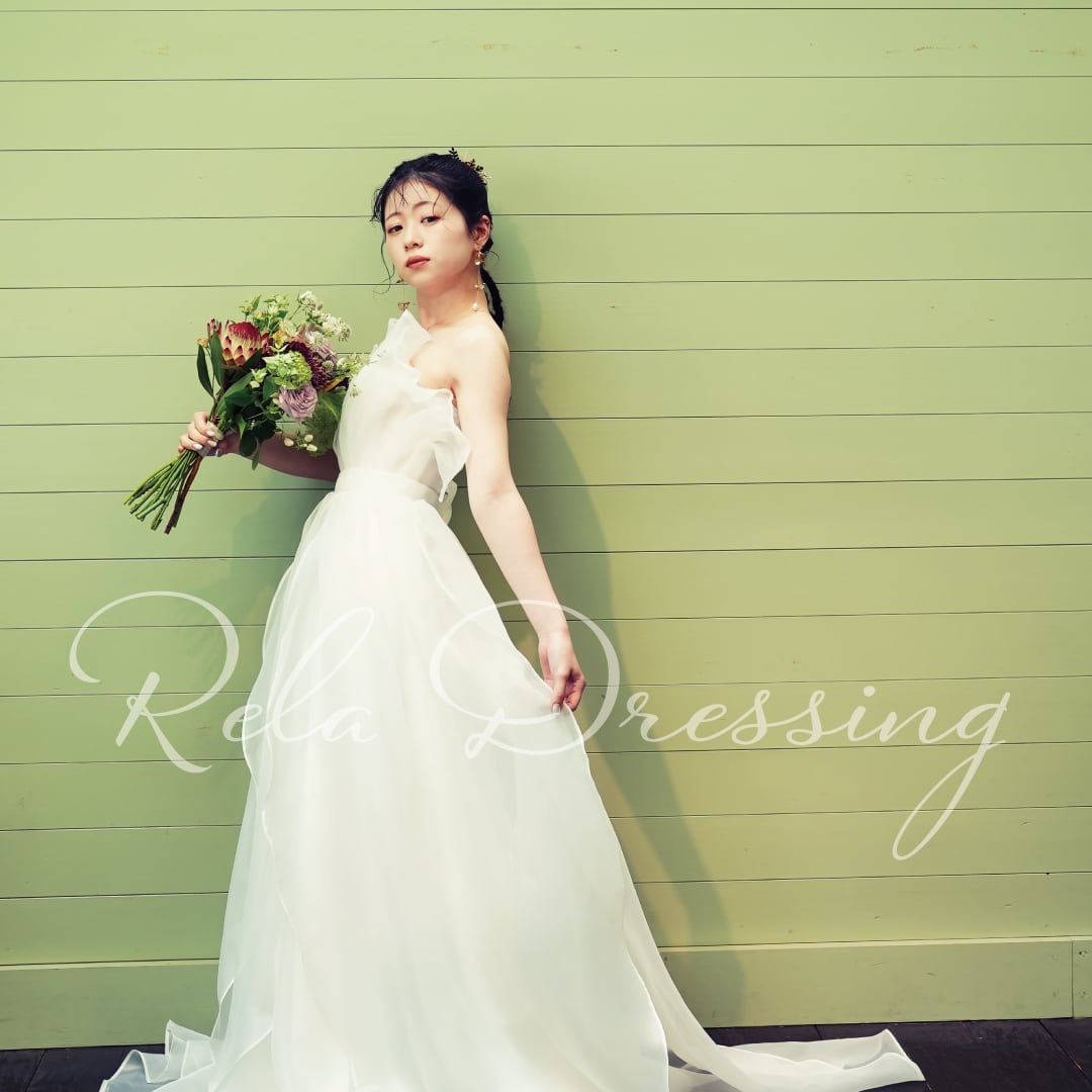 販売】ウェディングドレス【WDA-007】 | Rela Dressing