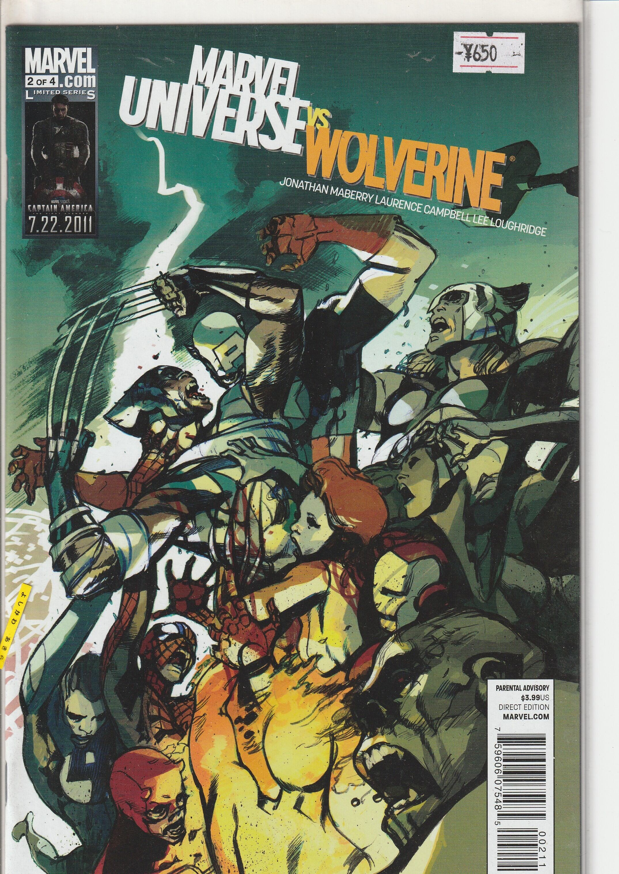 値下げ❗️Wolverine #1-12 コンプリートセット アメコミリーフ アメコミリーフ『ウルヴァリン Wolverine』#300 (状態A | Buffys Comics
