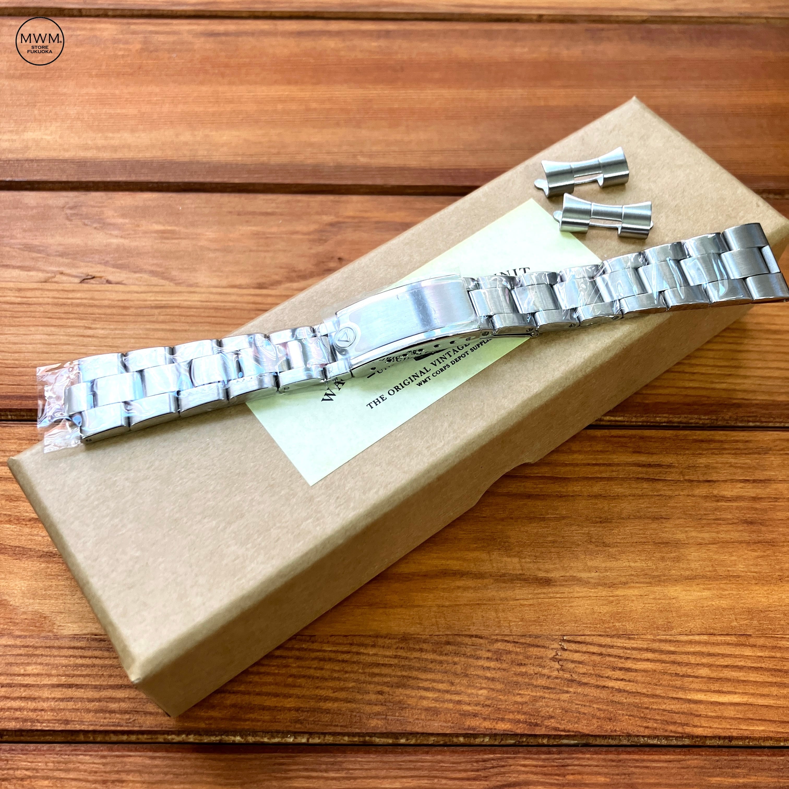 WMT 3-Link Taper BRACELET for ROYAL MARINE / GP1 | MWM FUKUOKA