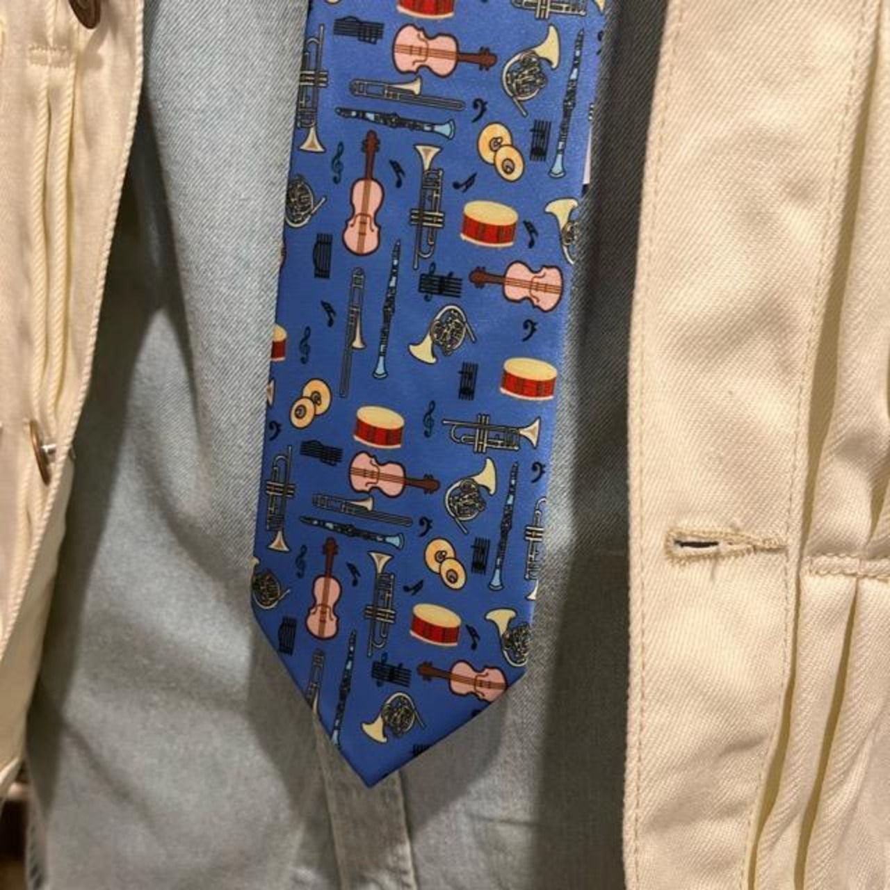 TOPANGA Accessory Musical instrument　Tie 　楽器　音楽　ヘリテージタイ　　ネクタイ　プレゼント　フォーマル　カジュアル　クラシック　ヴィンテージ　
