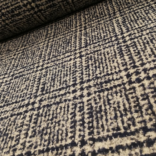 Plaid Soft Wool Tweed (ITALY, ALPACA)