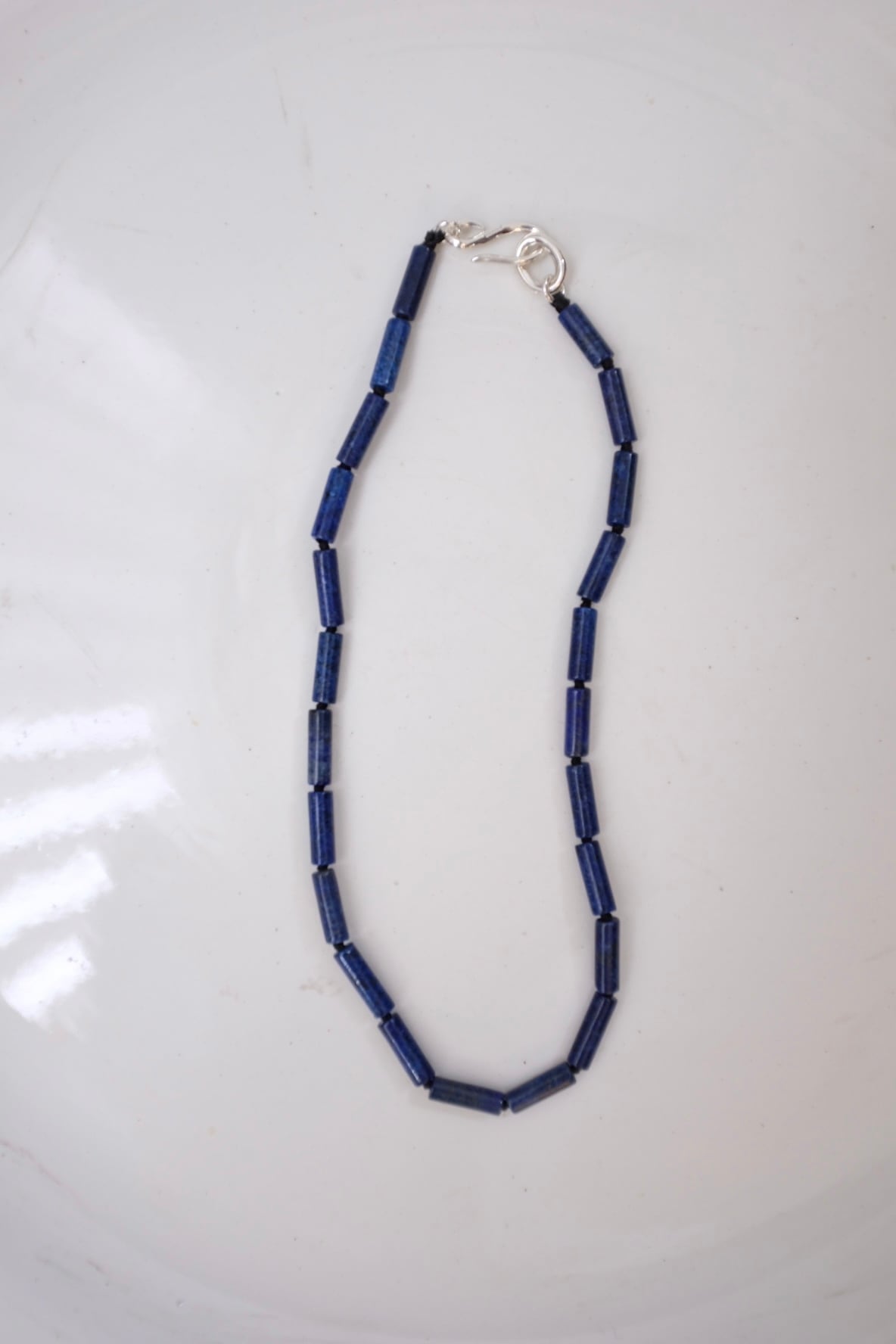 R.ALAGAN]SMALL TUBE LAPIS NECKLACE | YES-姫路の美容院と服のお店YES
