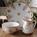 Old Noritake|オールドノリタケ 薔薇と金彩ガーランド アンティークプレート thumbnail 11