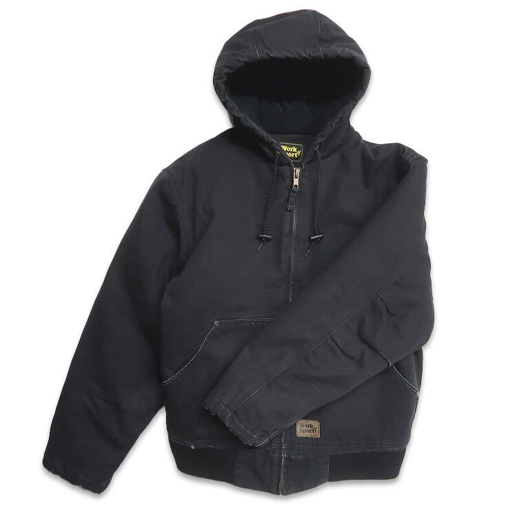 古着 Work n' sport ダック アクティブジャケット ジップアップ