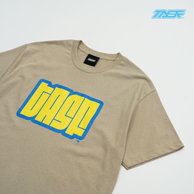 TASF  /  Graffiti Logo Tee  /  Sand