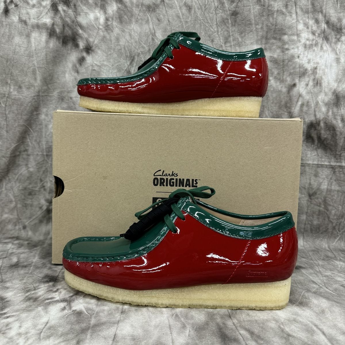 未使用】Supreme×Clarks/シュプリーム×クラークス【24SS】Patent