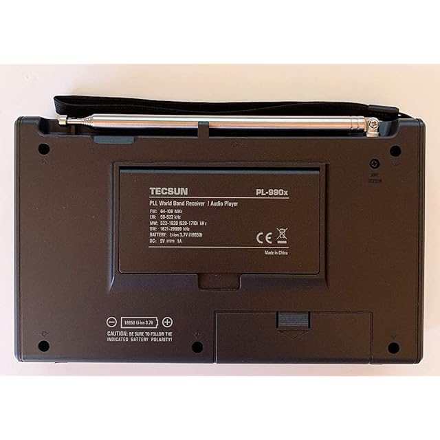 TECSUN 日本正規代理店 PL-990x (PL-990) BCL 短波ラジオ FM/MW/SW/LW