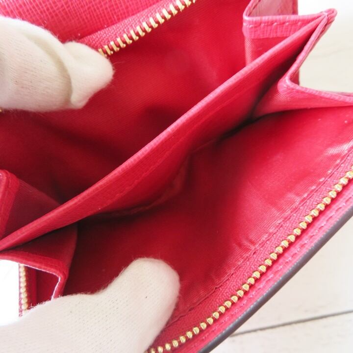 極美品♡フルラ✨財布✨三つ折り財布✨コンパクト財布♥ミニ財布 ...